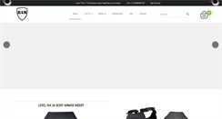 Desktop Screenshot of bodyarmormegastore.com